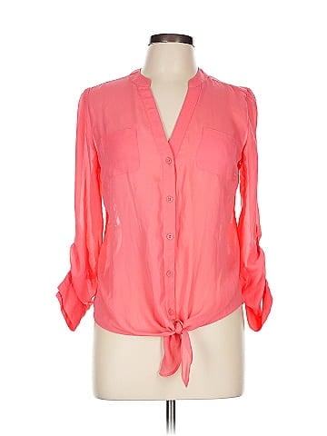 Candie's Long Sleeve Blouse (view 1)
