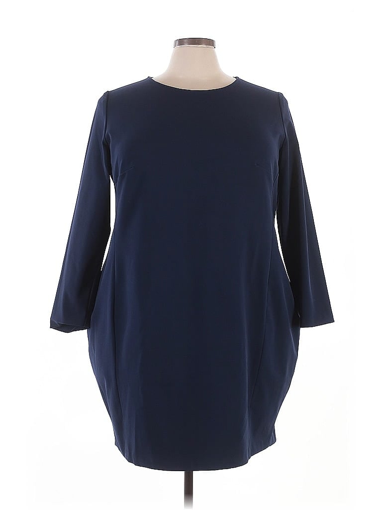 Pre-owned Of Mercer Casual Dress In Blue