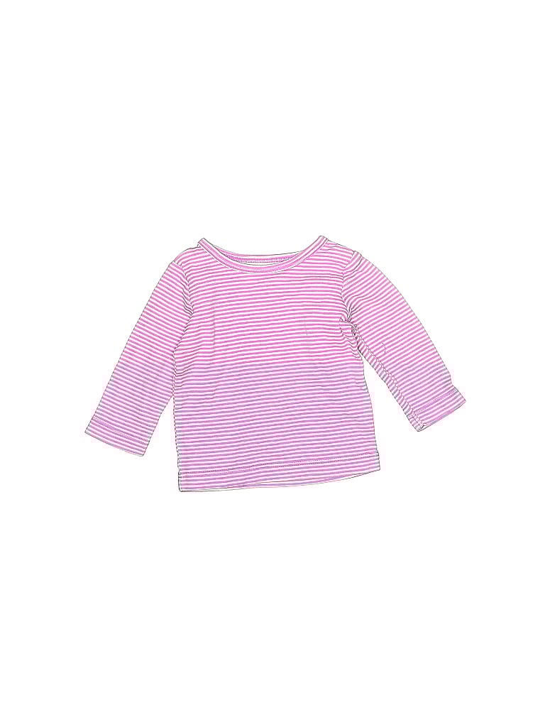 Pre-owned Just One You Made By Carter's Babies' 3/4 Sleeve T-shirt In Pink