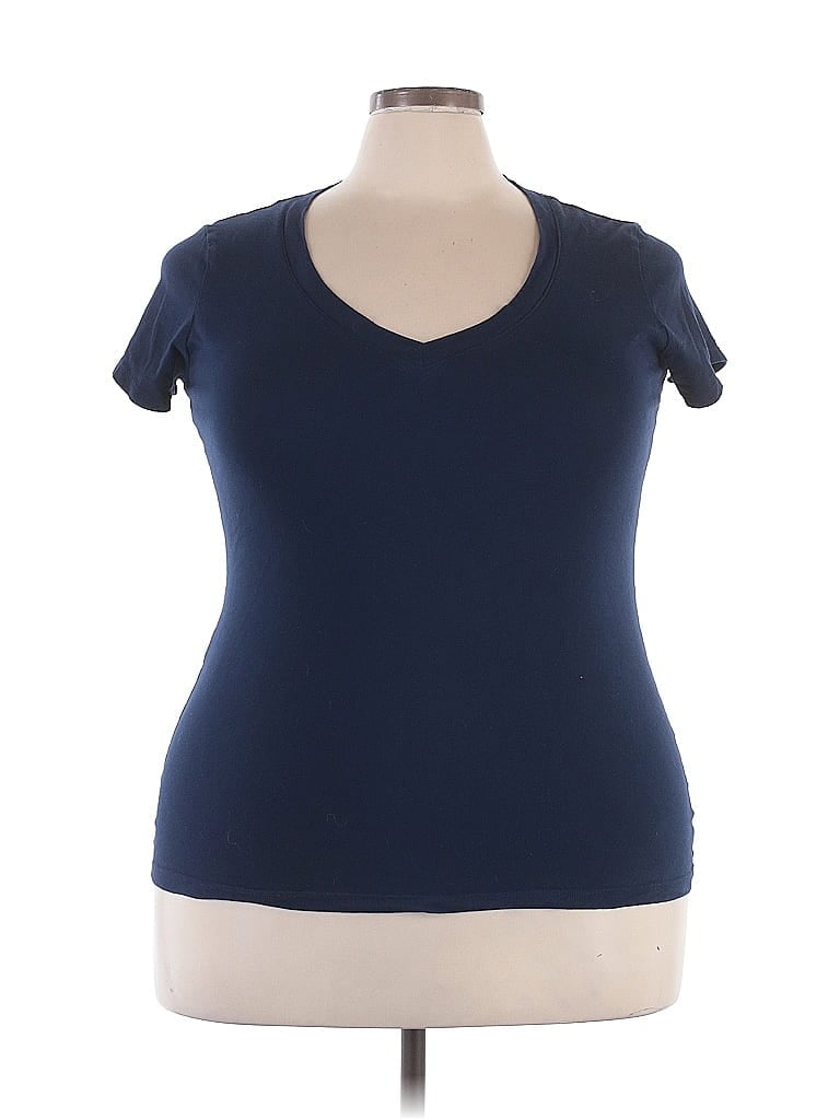 Ambiance Blue Short Sleeve T-Shirt Size 3X - photo 1