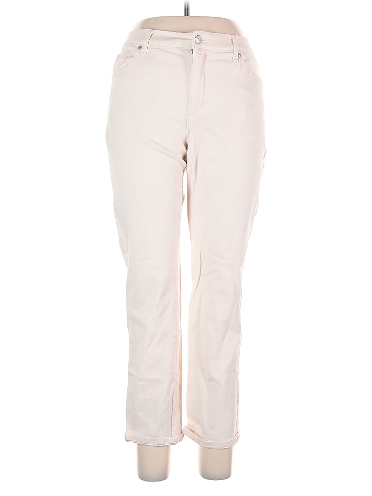 Pre-owned Gloria Vanderbilt Casual Pants In White