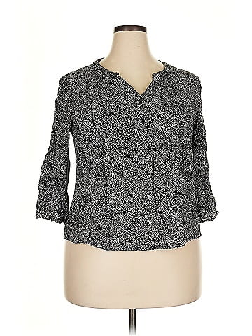 Fun2Fun 3/4 Sleeve Blouse (view 1)