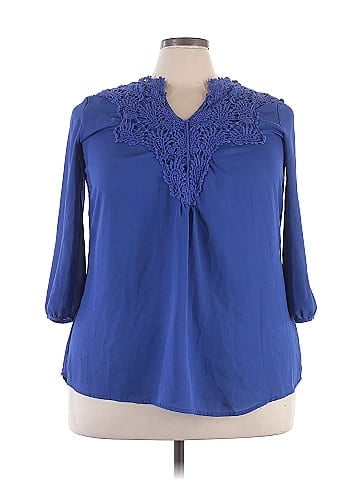 Lucky 3/4 Sleeve Blouse (view 1)