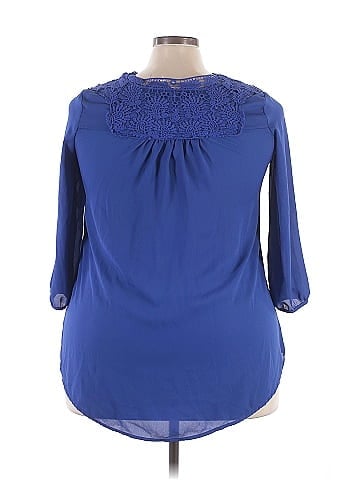 Lucky 3/4 Sleeve Blouse (view 2)