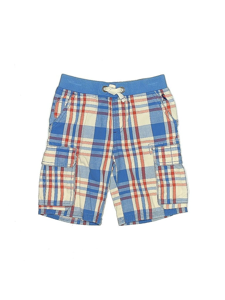 Joules Plaid Blue Board Shorts Size 3T - photo 1