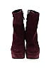 Avec Les Filles Burgundy Ankle Boots Size 7 - photo 2