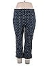 Ann Taylor Factory Polka Dots Blue Casual Pants Size 16 - photo 1