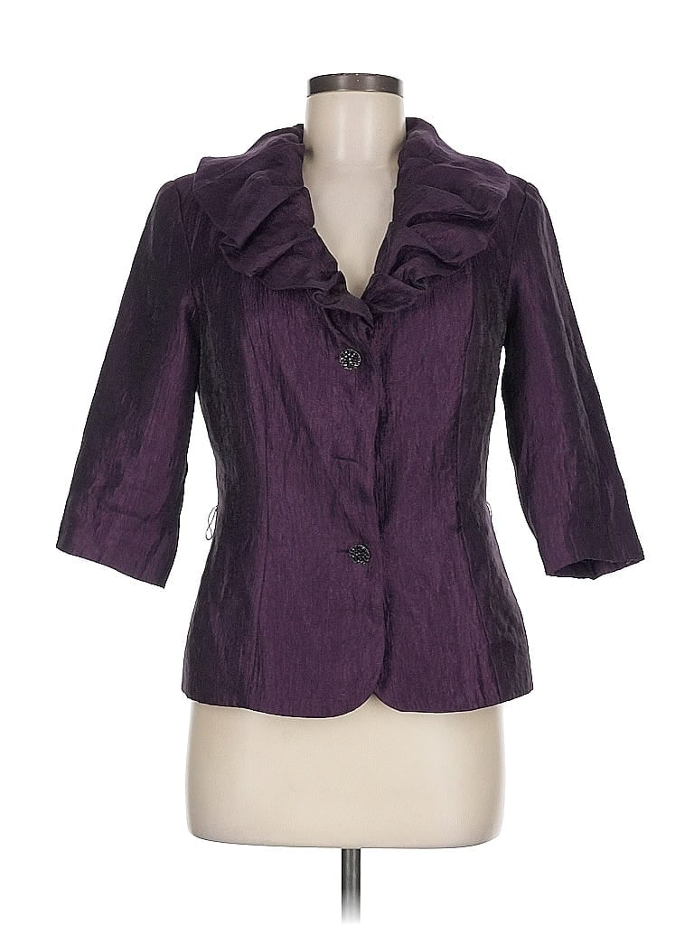 R & M RICHARDS Pre-owned Blazer Jacket In Purple