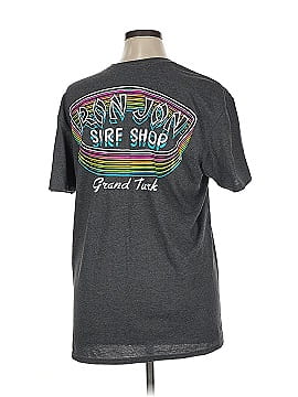 Ron Jon Surf Shop Gray Short Sleeve T-Shirt Size XL