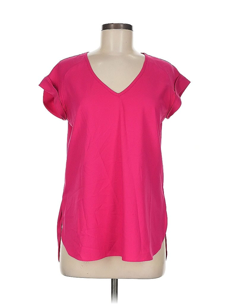Pre-owned Kut From The Kloth Short Sleeve T-shirt In Pink
