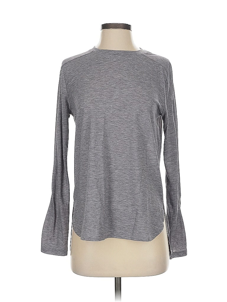 Haut Manches Longues Iro Gris Clair - Taille S - Occasion Très Bon état - Style Décontracté Chic