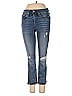 Gap Hearts Blue Jeans Size 24 waist - photo 1