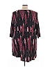 Ellos Burgundy Black 3/4 Sleeve Blouse Size 2X - photo 2