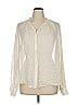 Escada Polka Dots Ivory Long Sleeve Blouse Size EU 46 / US 16 - photo 1