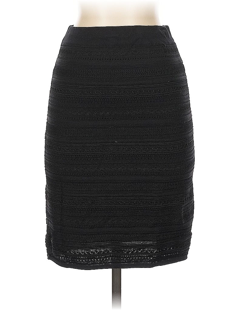 Pre-owned White House Black Market Formal Skirt In Black