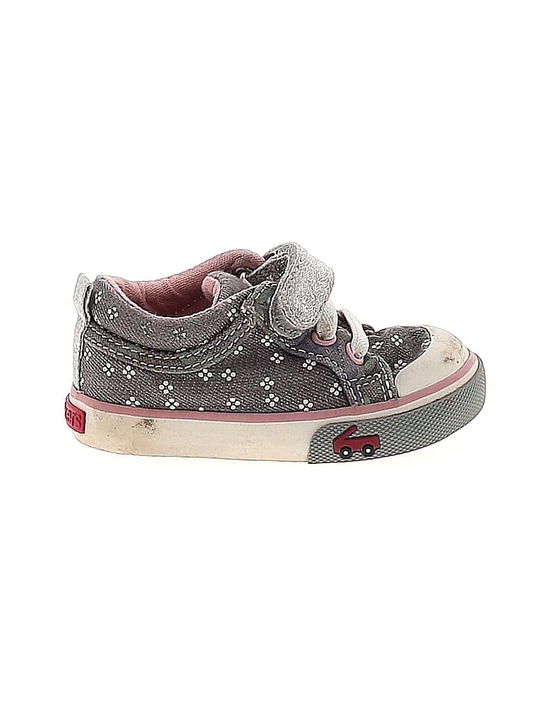 See Kai run Print Gray Sneakers Size 4 - photo 1