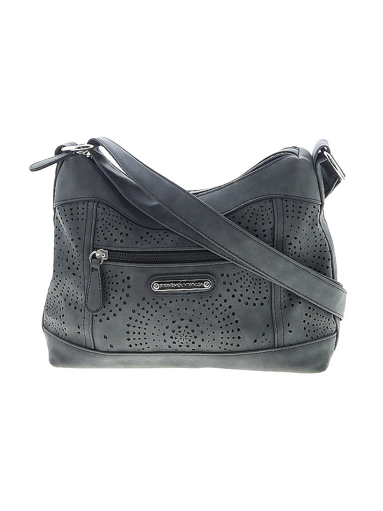 Stone Mountain Gray Crossbody Bag One size - photo 1