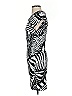 Just Cavalli Graphic Black Ivory Cocktail Dress Size EU (IT) 40 / US 4 - photo 5