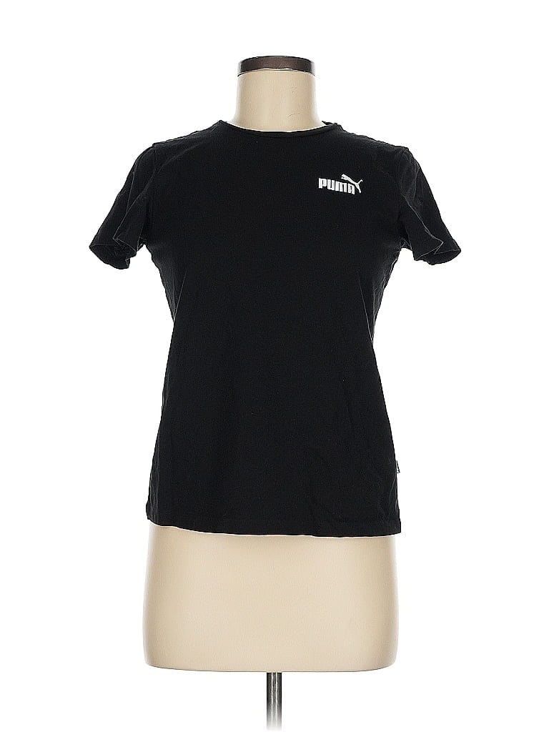 Pre-owned Puma Active T-shirt In Black