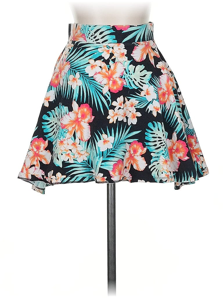 Victoria's Secret Pink Tropical Black Casual Skirt Size XS - photo 1