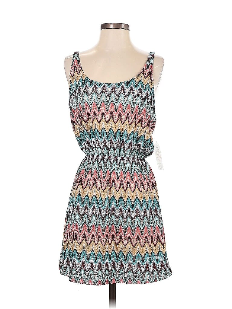 Pre-owned Becca By Rebecca Virtue Casual Dress In Orange