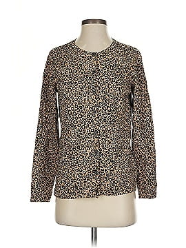 loft leopard print blouse