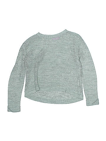 Aqua Pullover Sweater (view 1)
