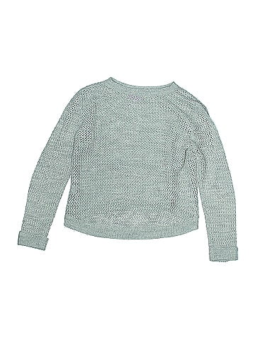 Aqua Pullover Sweater (view 2)