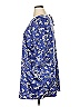 Ellos 100% Polyester Blue Short Sleeve Blouse Size 16 - photo 5