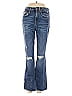 R13 Hearts Blue Jeans Size 24 waist - photo 1