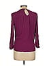 Old Navy - Maternity 100% Viscose Burgundy 3/4 Sleeve Blouse Size L - photo 2
