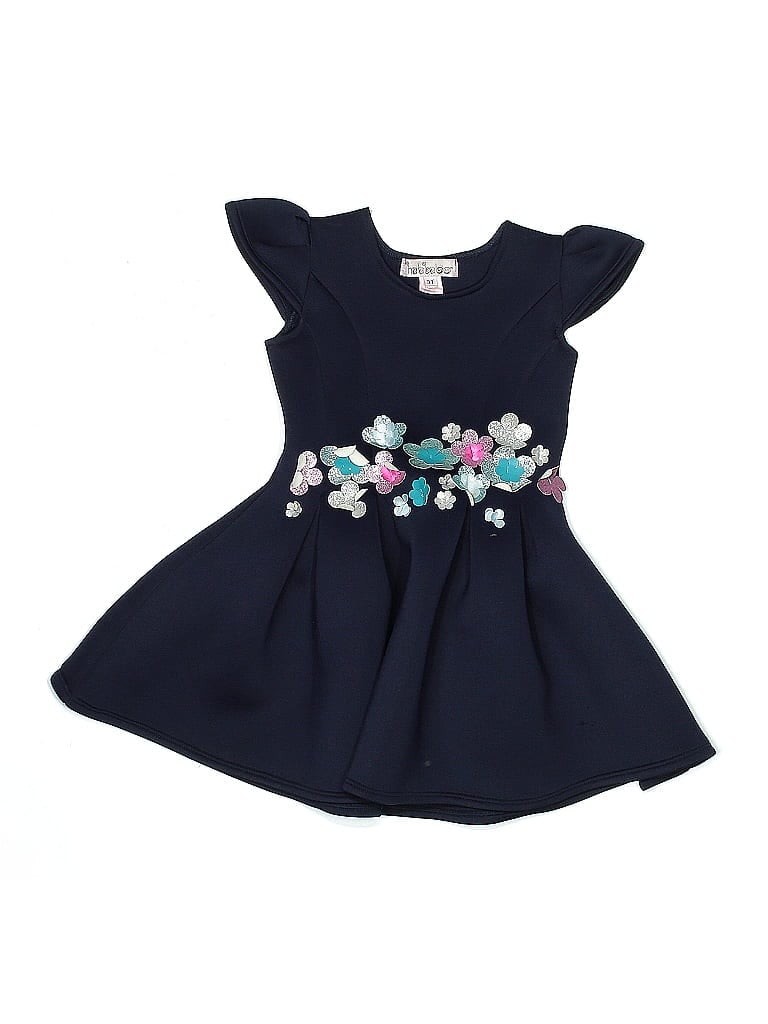 Halabaloo Blue Dress Size 3T - photo 1