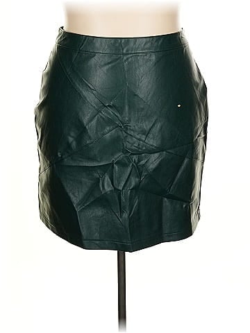 Zeagoo Faux Leather Skirt (view 1)