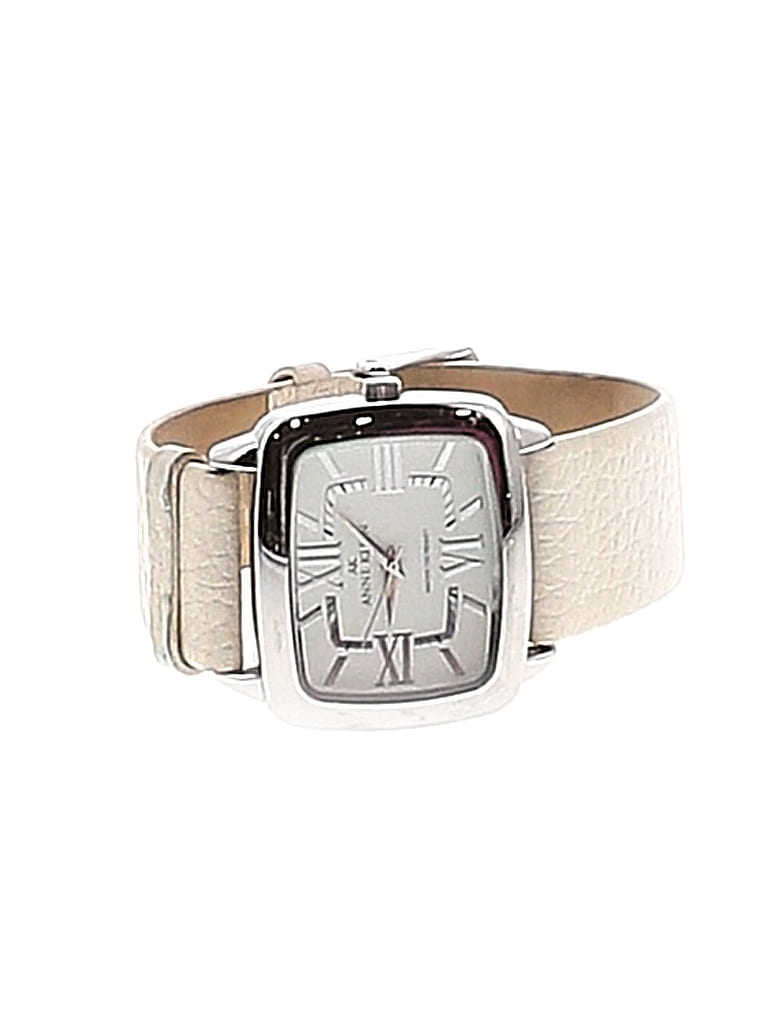 AK Anne Klein Ivory Silver Watch One size - photo 1