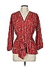 Max Studio 100% Polyester Red Kimono Size M - photo 1