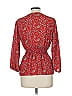Max Studio 100% Polyester Red Kimono Size M - photo 2