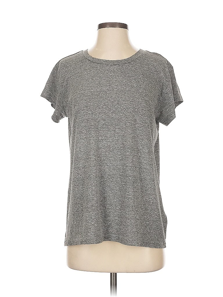 Rivet & Thread Tweed Gray Short Sleeve T-Shirt Size S - photo 1