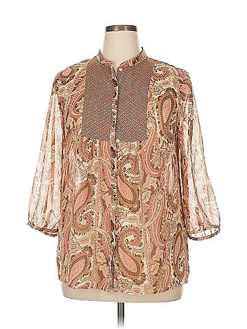 Liz Claiborne 3/4 Sleeve Blouse (view 1)