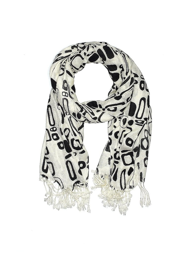 Unbranded Ivory Black Scarf One size - photo 1