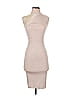 Cushnie Et Ochs Metallic Tan Pink Cocktail Dress Size XS - photo 1