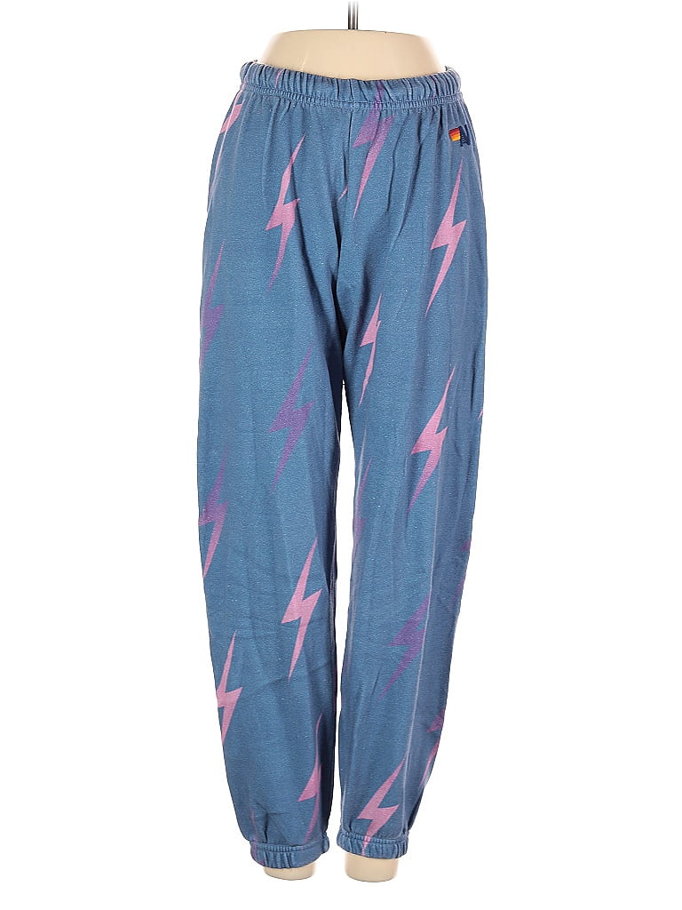 Aviator Nation Graphic Blue Track Pants Size XS - photo 1