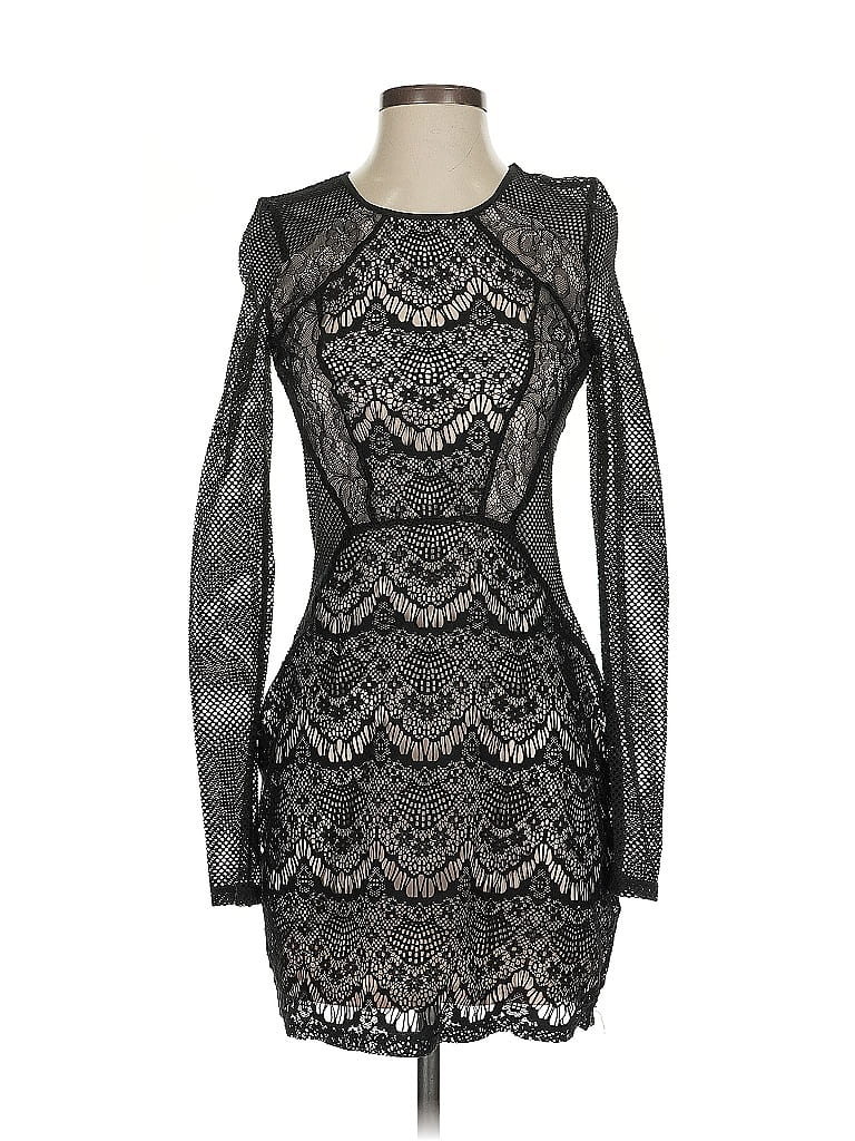 Pre-owned Express Cocktail Dress In Black