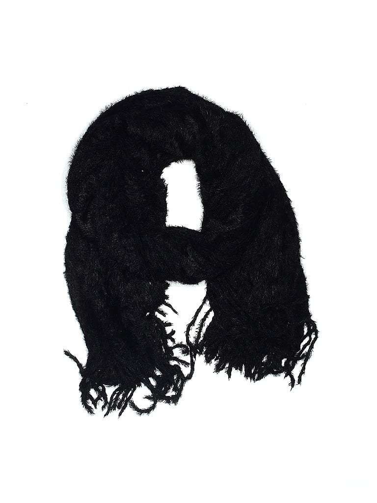Free People 100% Acrylic Black Scarf One size - photo 1