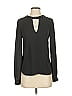 BCBGMAXAZRIA 100% Polyester Gray Long Sleeve Blouse Size XXS - photo 1