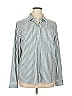 Faherty Stripes Silver Long Sleeve Button-Down Shirt Size XL - photo 1