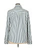 Faherty Stripes Silver Long Sleeve Button-Down Shirt Size XL - photo 2