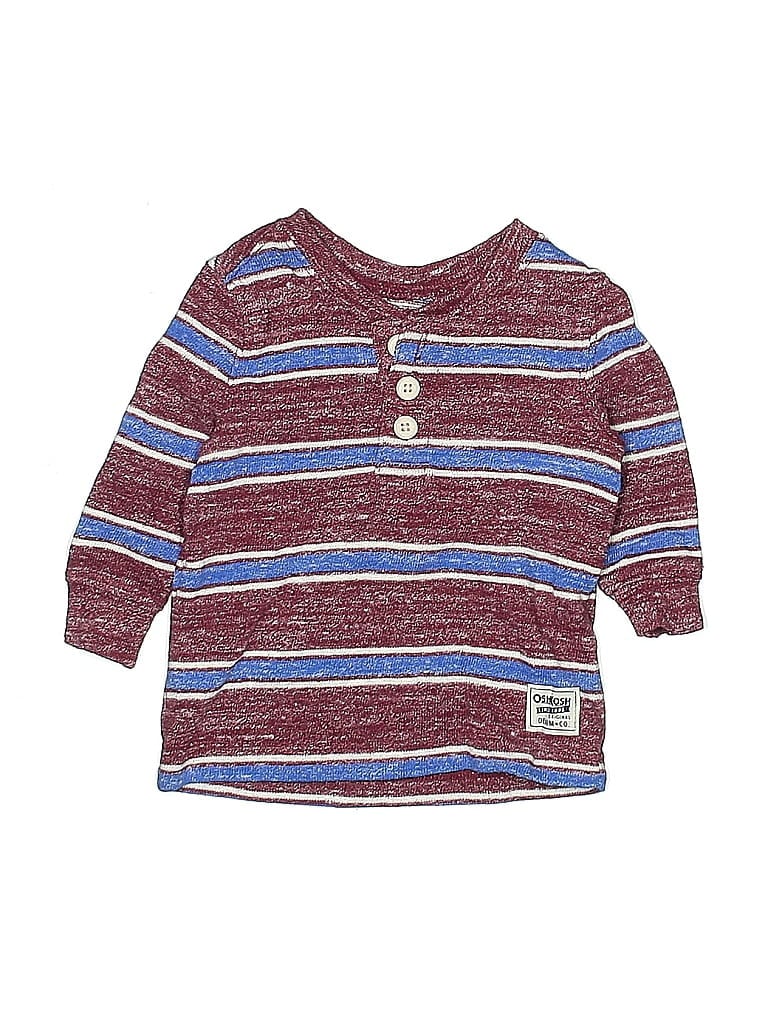 OshKosh B'gosh Burgundy Pullover Sweater 3-6 MO / 6 MO - photo 1