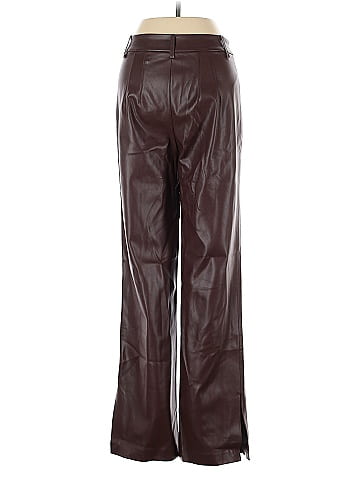 MNG Faux Leather Pants (view 2)