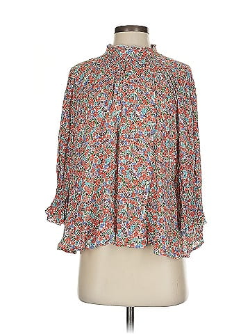 En Creme 3/4 Sleeve Blouse (view 1)