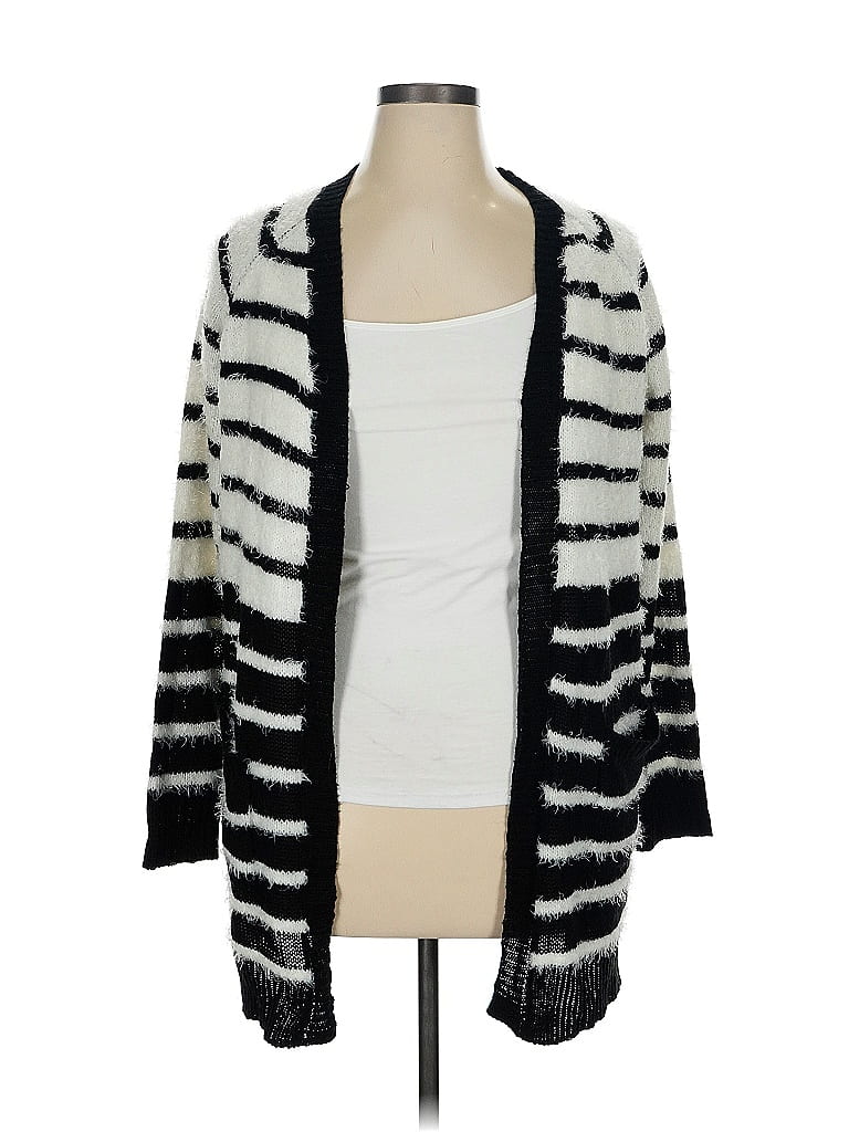 Pre-owned Unbranded Cardigan Sweater In Silver